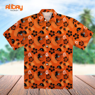 Funny Orioles Birdland Aloha Shirt - Baltimore Orioles Hawaiian Shirt