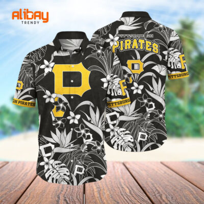 Sun Raystime Aloha Shirt Pittsburgh Pirates Hawaiian Shirt