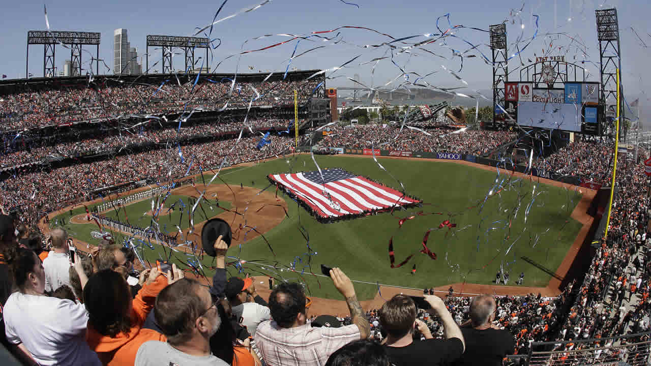 When is Opening Day for the San Francisco Giants