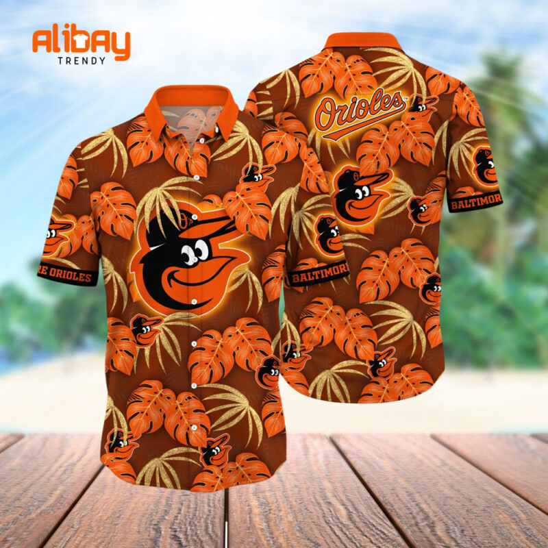 Baltimore Orioles Birdland Hawaiian Shirt For Men