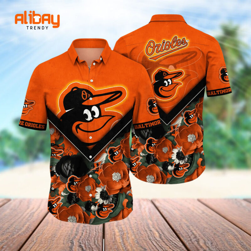 Baltimore Orioles MLB Hawaiian Shirt Beach Shirt