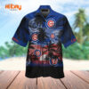 Chicago Cubs Clark Street Sunset Hawaiian Shirt