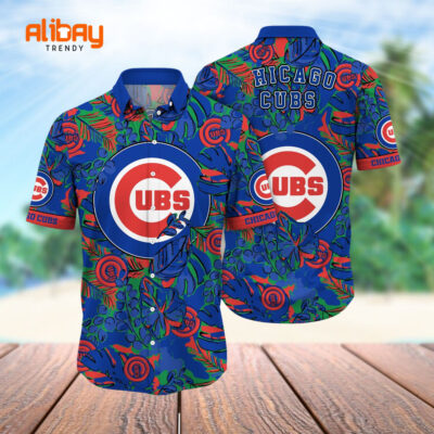 Chicago Cubs Lakeshore Luau Hawaiian Shirt