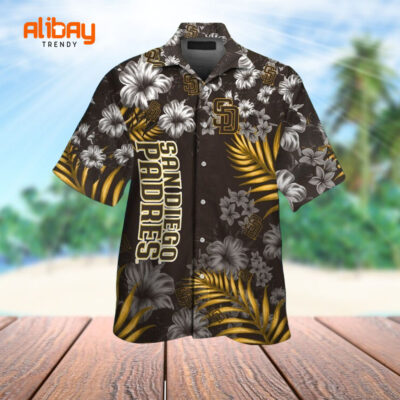 Padres Tropicana Palm Cove Hawaiian Shirt