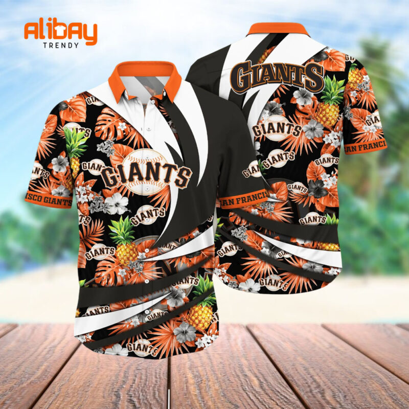 Pineapple San Francisco Giants Hawaiian Shirt