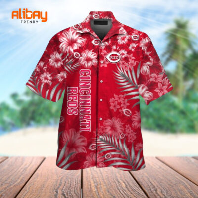 Reds Tropical Sunset Paradise Shirt Tropical Hawaiian Shirt