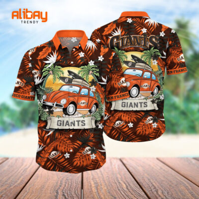 San Francisco Giants Aloha Attire Hawaiian Shirt