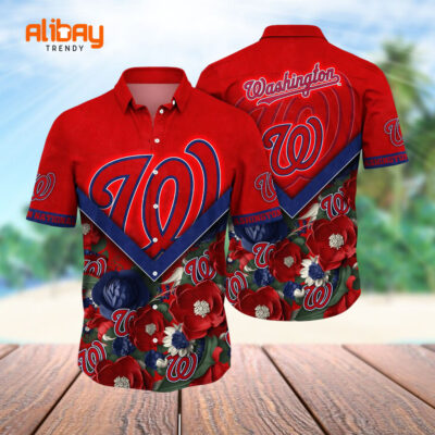 Washington Nationals Tropicana Aloha Shirt