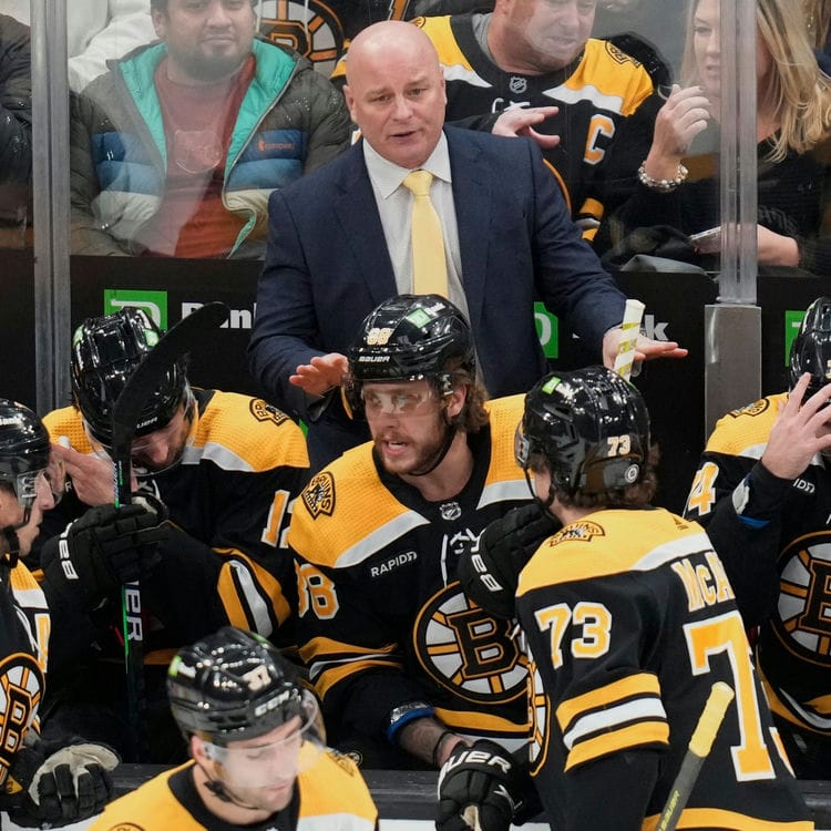 Who is the Coach of the Boston Bruins