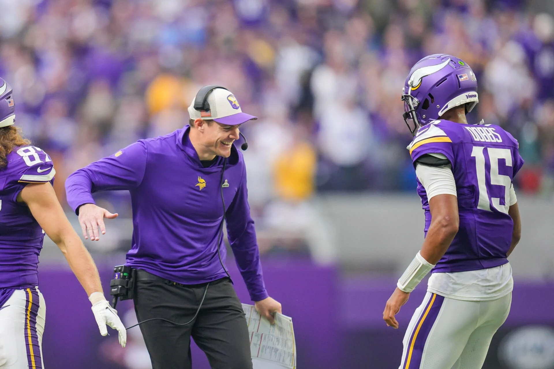 Who is the Coach of the Minnesota Vikings