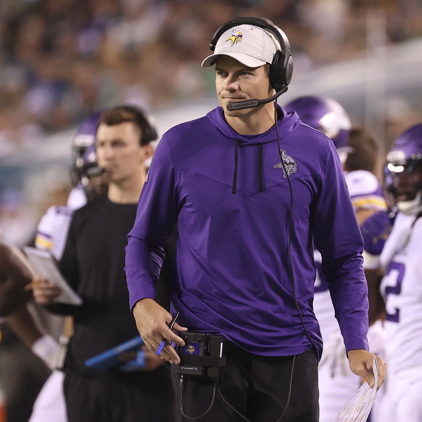 Who is the Coach of the Minnesota Vikings