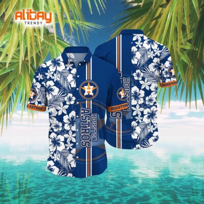 Astro Sandy Shore MLB Hawaiian Shirt Houston Astros Edition