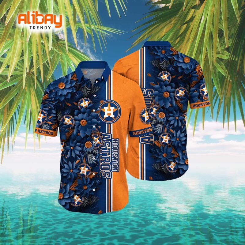 Astro Waterfront MLB Hawaiian Shirt Houston Astros Edition