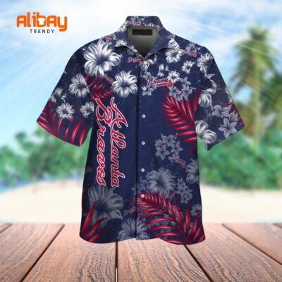 Atlanta Braves Blue Ridge Luau Hawaiian Shirt