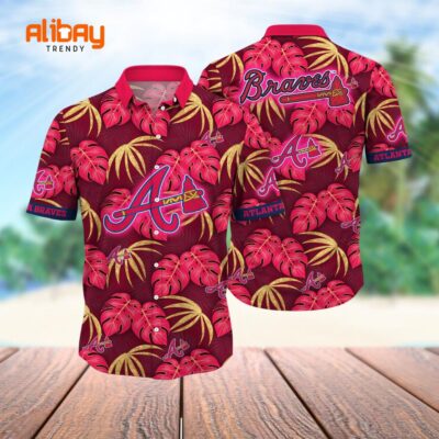 Atlanta Braves Island Escape Hawaiian Shirt