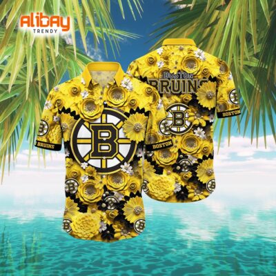Boston Bruins NHL Hawaiian Shirt Summer Trendsetter Edition