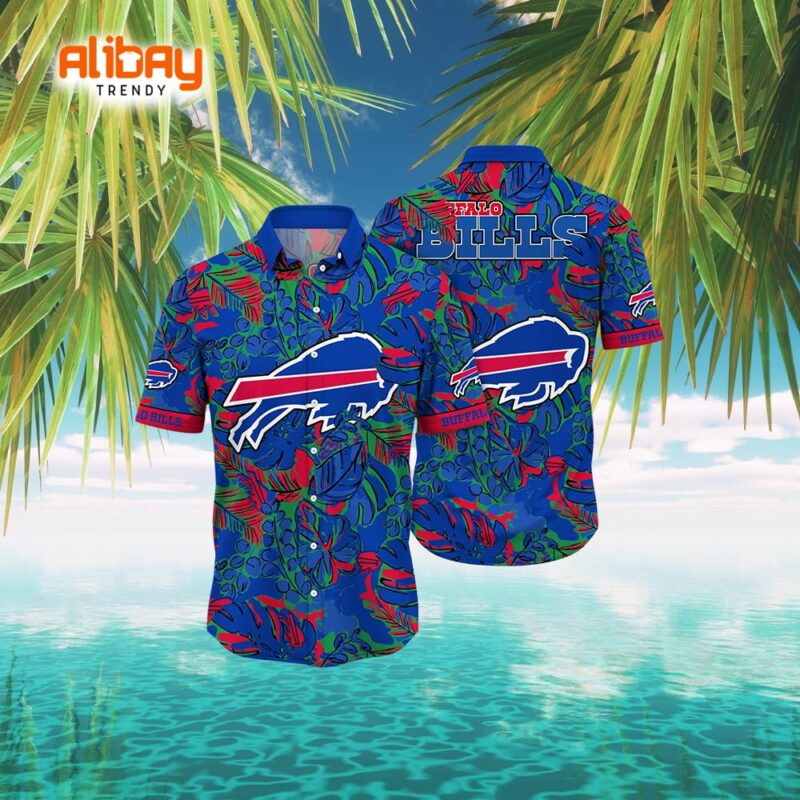 Buffalo Bills NFL Ocean Waves Hawaiian Shirt Aloha Edition