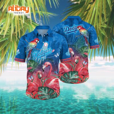 Dodgers Summertime Refresh MLB Hawaiian Shirt