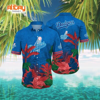 Los Angeles Dodgers Fan Sanctuary Aloha Shirt