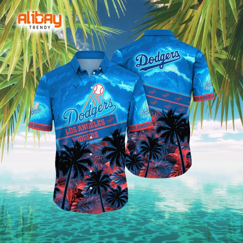Los Angeles Dodgers Vacation Paradise Aloha Shirt