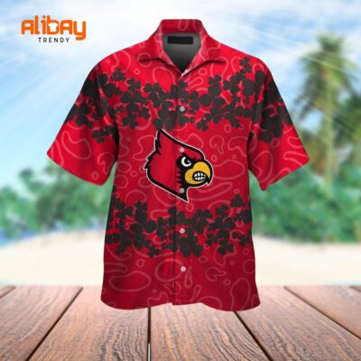 Louis Cardinals Logo Shamrock Tropical Hawaiian Shirt VER025