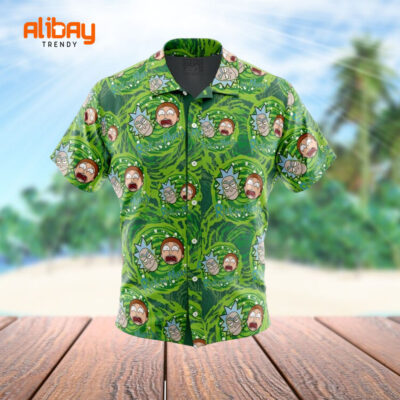 Morty's Beach Break Rick And Morty Hawaiian Shirt