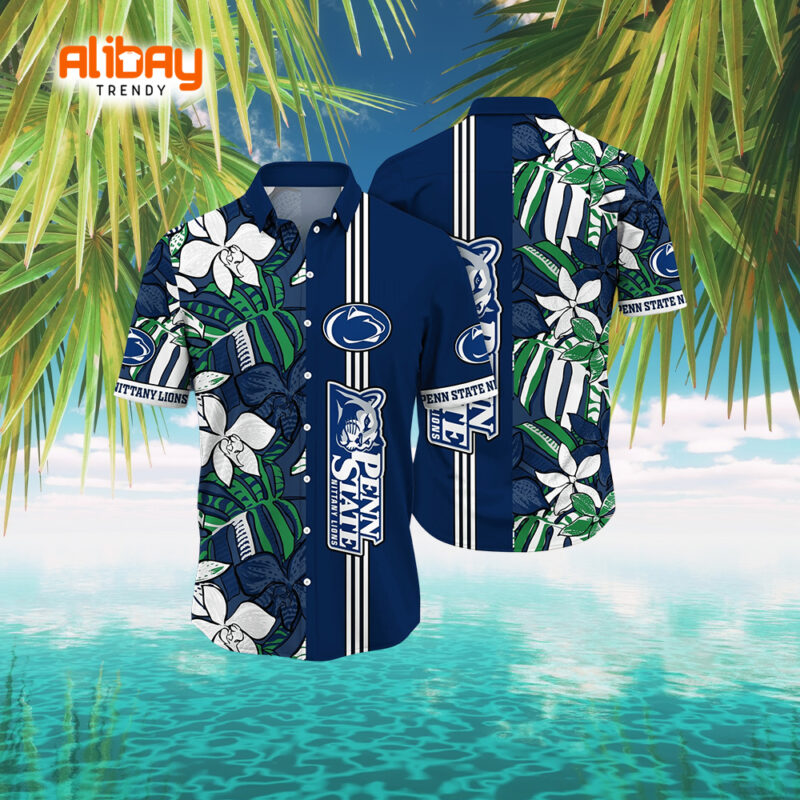 Penn State Palms Tropical Aloha Shirt