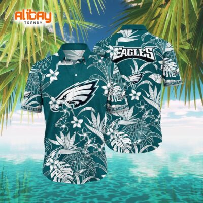 Philadelphia Eagles NFL Hawaiian Shirt Solstice Aloha Style