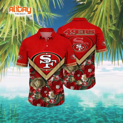 San Francisco 49ers NFL Hawaiian Shirt Ice-Cold Drinks Aloha Custom Edition