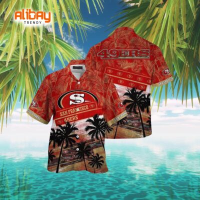 Trendy Summer Gift San Francisco 49ers NFL Hawaiian Shirt