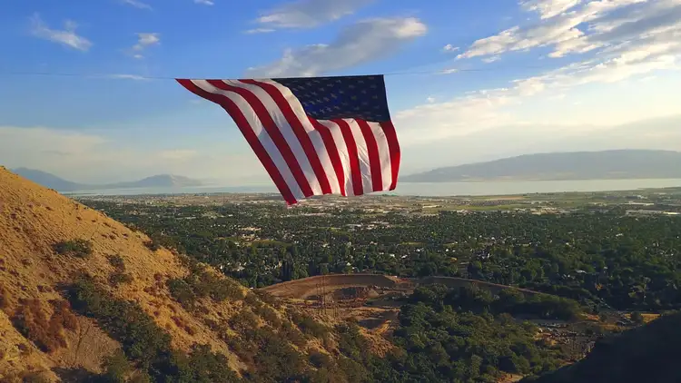 Where is the Biggest American Flag Located