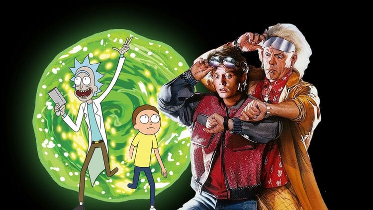 is rick and morty based on back to the future