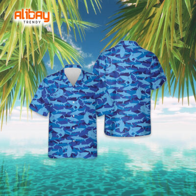 Aloha Shark Sighting Hawaiian Shirt