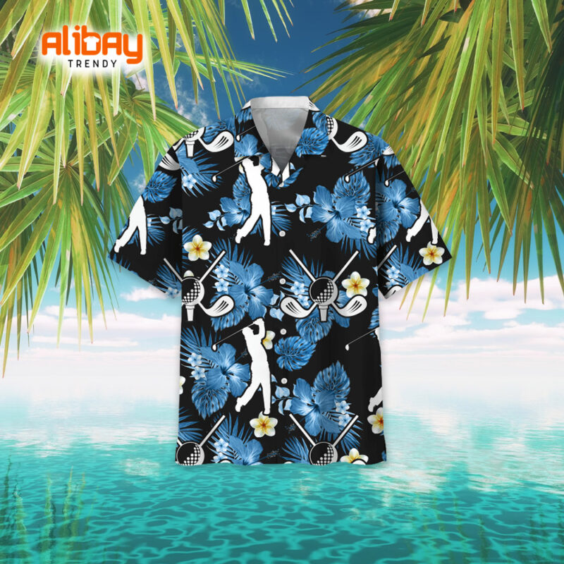 Birdie Beach Golf Hawaiian Shirt