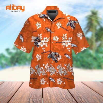 Broncos Island Breeze Hawaiian Shirt with Tropical Flair