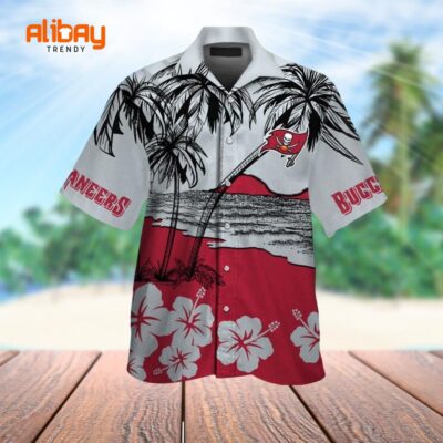 Buccaneers Island Breeze Hawaiian Shirt with Tropical Flair