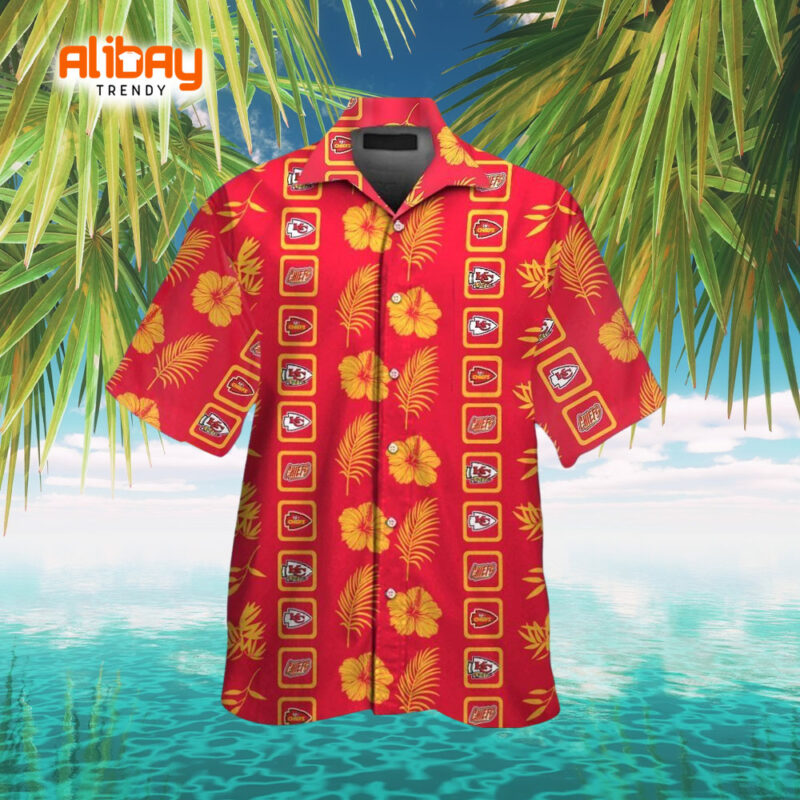Chiefs City Hibiscus Hideaway Tropical Hawaiian Shirt