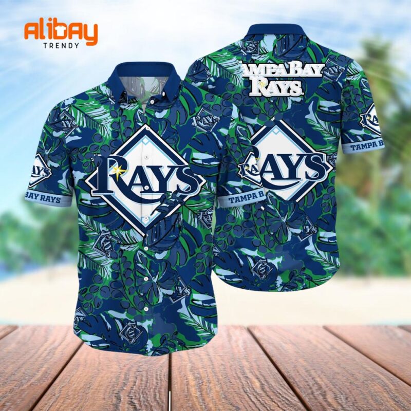 Coral Coast Tampa Bay Rays Tropical Hawaiian Shirt