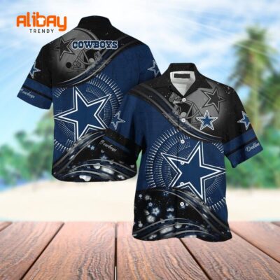 Dallas Cowboys Star Spangled Luau Shirt