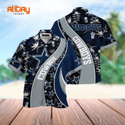 Dallas Cowboys Starry Night Aloha Shirt