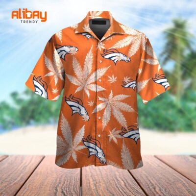 Denver Broncos Hawaiian Shirt with Coastal Charm