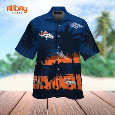Denver Broncos Island Fantasy Hawaiian Shirt