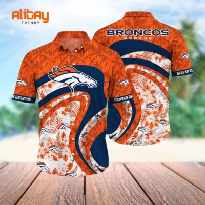 Denver Broncos Tropical Delight Hawaiian Shirt