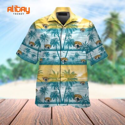 Duval Palm Breeze Jacksonville Hawaiian Shirt