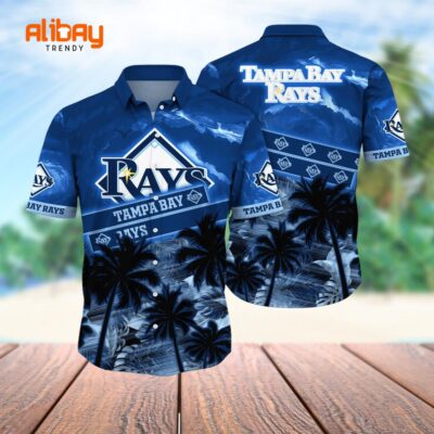 Island Dream Tampa Bay Rays Paradise Hawaiian Shirt