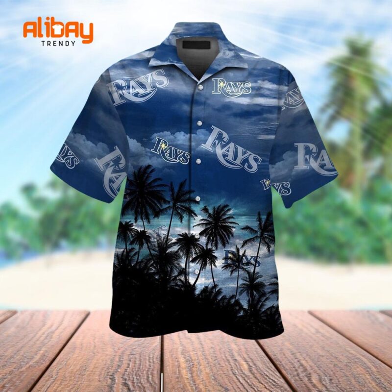 Island Oasis Tampa Bay Rays Aloha Hawaiian Shirt
