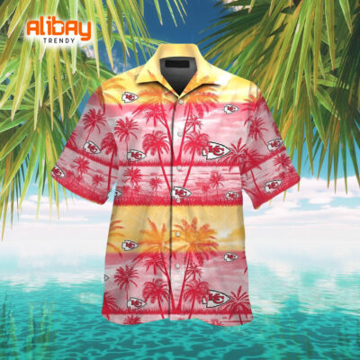 Kansas City Chiefs Island Style Hawaiian Shirt
