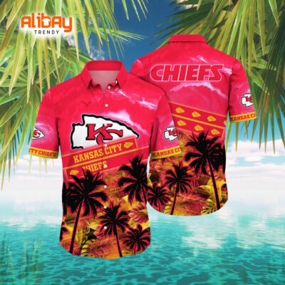Kansas City Chiefs NFL Island Vibes Hawaiian Shirt