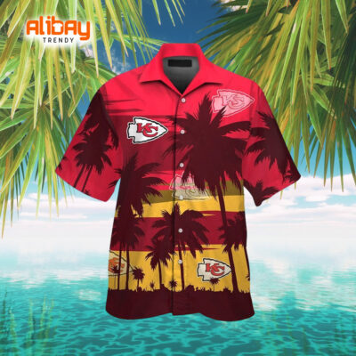Kansas City Chiefs Touchdown Tropics Hawaiian Shirt