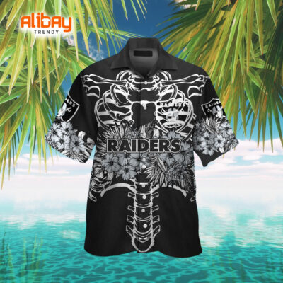 Las Vegas Raiders Aloha Spirit Floral Shirt